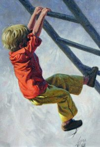 Harold Lloyd Lyon: BOY IN RED