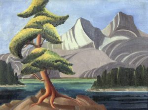 Helen Stadelbauer: MOUNTAINS AND LONE PINE