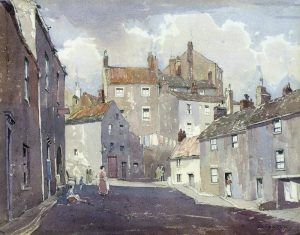 Alfred Crocker Leighton: RICHMOND, YORKSHIRE