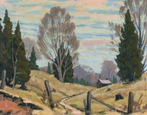 William Parsons: NOVEMBER FARMLAND, ORANGEVILLE