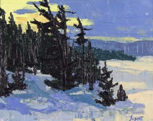 Josh (Jack) Silburt: COLD DAY, GEORGIAN BAY