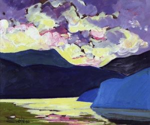 Bruno Cote: ENTREE DE BAIE ST. PAUL, VUE DE ST. JOSEPH DE LA RIVE