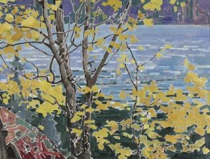 Robert Genn: CARIBOO LAKE, OCTOBER