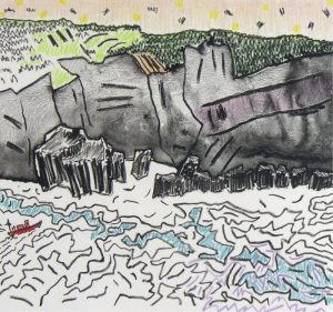 Anne Meredith Barry: AVALON COASTLINE #2