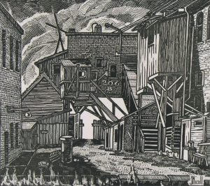 James (Jim) McLaren Nicoll: CHINESE COURTYARD
