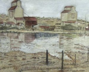 Canadian School: GRAIN ELEVATORS AND FARM BUILDINGS