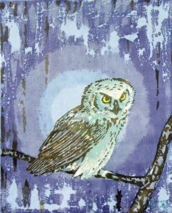 Annora Brown: OWL IN THE MOONLIGHT