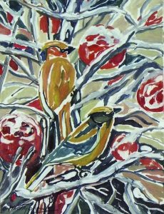 June Montgomery: BIRDS & BERRIES
