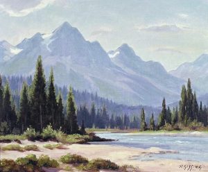 Roland Gissing: KICKING HORSE RIVER