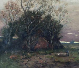 William Edwin Atkinson: COTTAGE IN THE TREES