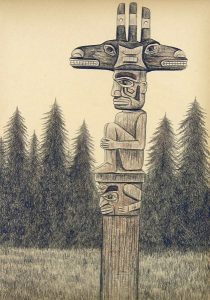 Canadian School: TOTEM  |  TLINGIT  |  TOTEM II  |  KWAKIUTL