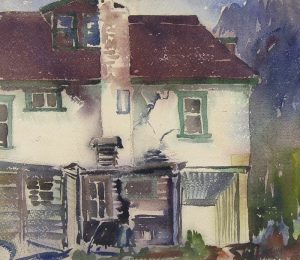 Marion Florence Nicoll: ROOMING HOUSE, CANMORE