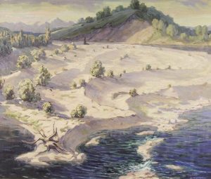 Bernard Middleton: SAND & GRAVEL FLATS, BRAGG CREEK