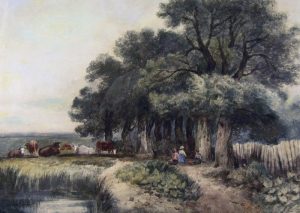 David Cox Jr.: PICNIC UNDER THE TREES