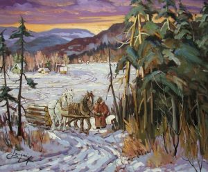 Claude Langevin: LA SORTIE DU BOIS