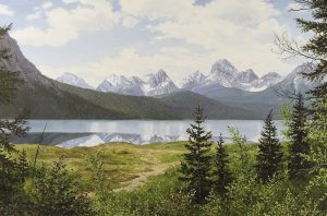 Roger Kamp: SPRAY LAKES RESERVOIR, KANANASKIS COUNTRY