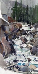Janet Holly Middleton: MOUNTAIN WATERFALL