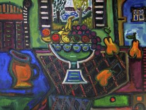 Pierre Bedard: FRUITS SUR LA TABLE