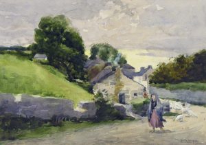 William Brymner: DANS LE COMPTE DE CORK, EN IRLANDE (STUDY)