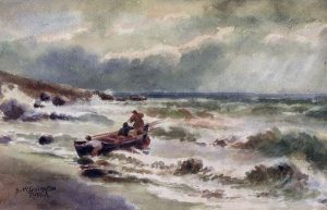 William Bingham McGuinness: STORMY SHORE