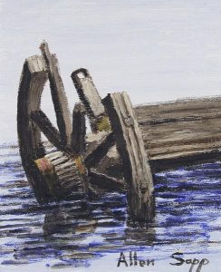 Allen Sapp: BROKEN WHEEL ON RESERVE