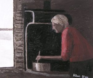 Allen Sapp: NOKUM MAKING SOUP INSIDE THE HOUSE