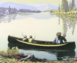 Margaret Dorothy Shelton: FISHING ON THE BOW