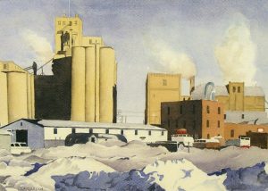Jacob Frank Klassen: INDUSTRIAL CORNER – WINNIPEG