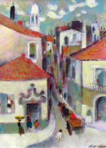 William Arthur Winter: PORTUGESE VILLAGE