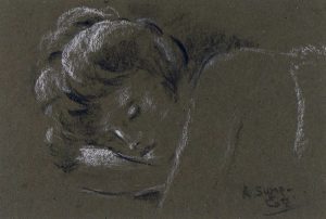Marc Aurele de Foy Suzor-Cote: SLEEPING GIRL