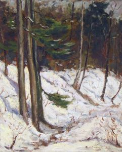 Albert Jacques Franck: WINTER TREES