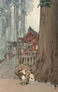 Hiroshi Yoshida: MISTY DAY IN NIKKO