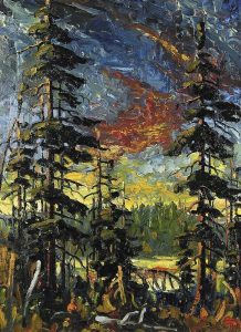 Rod Charlesworth: RED DAWN (NORTHERN WOODS)