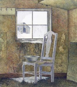 Patrick Douglass Cox: THE BUNKHOUSE PORCH (NEAR GEM, ALTA)