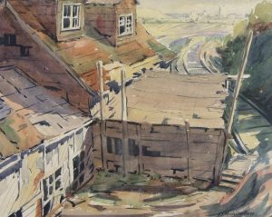 Bernard Middleton: RAIL LINE & BUILDING