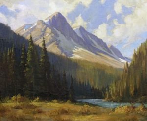 Roland Gissing: MOUNT WAPTA & YOHO RIVER