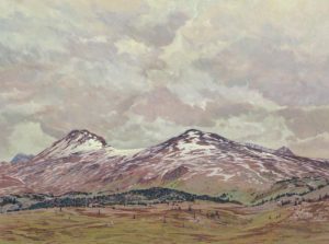 Gilbert A. Flodberg: FIRST SNOW, AUGUST
