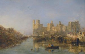 William Joseph Julius Caesar Bond: CAERNARFON CASTLE AND QUAYSIDE