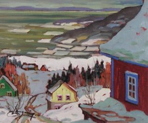 Claude Langevin: DEVANT LE FLEUVE, CHARLEVOIX