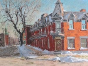Horace Champagne: EARLY JANUARY MORNING, MONTREAL