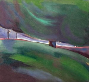 Barbara Milne: GREEN WALK II