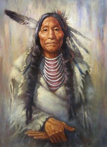 Vilem Zach: PORTRAIT OF A NATIVE ELDER