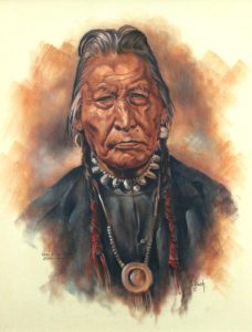 Vilem Zach: RIDES AT THE DOOR, BLOOD INDIAN