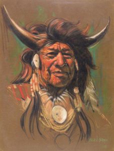 Harley Brown: WALKING BUFFALO, STONEY