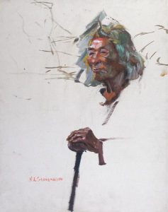 Nicholas de Grandmaison: DAN WILDMAN, STONEY INDIAN, MORLEY, ALTA