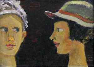 Jean Paul Lemieux: DEUX FEMMES
