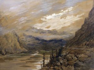 Marmaduke Matthews: MOUNT STEPHEN AND THE KICKING HORSE RIVER VALLEY (YOHO NATIONAL PARK)