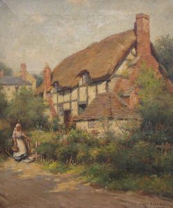 William Kay Blacklock: A WORCESTERSHIRE COTTAGE