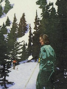 Walter Joseph Phillips: SKI TRAIL