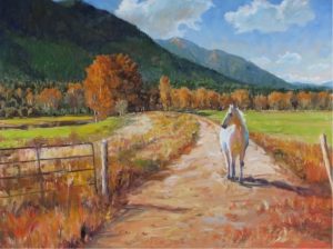 Ron Hedrick: WHITE HORSE, FRASER VALLEY